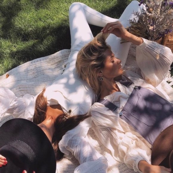 WE WORE WHAT HIGH RISE SKINNY OVERALLS - Picture 3 of 7